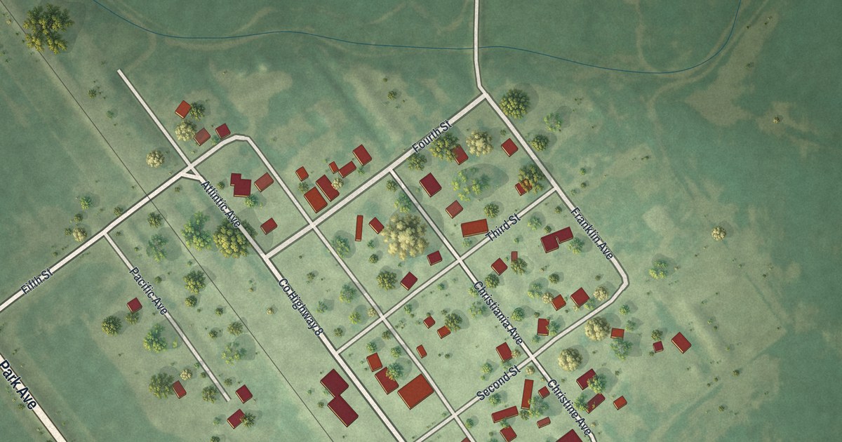 Map of Doran, Minnesota in 2026