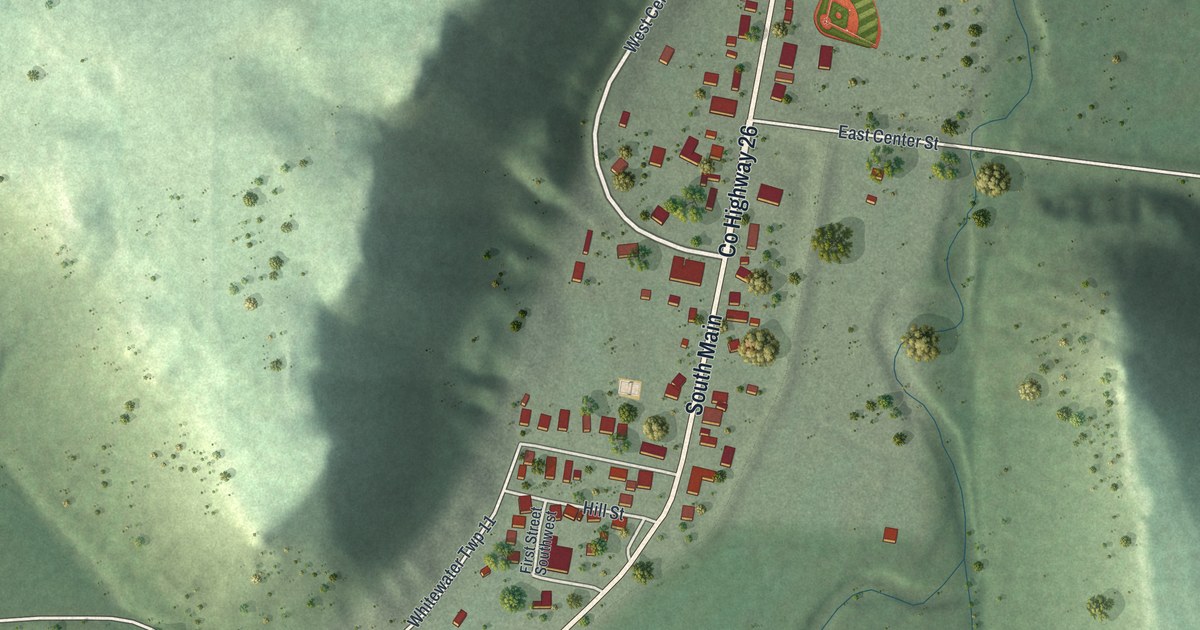 Map of Elba, Minnesota in 2026