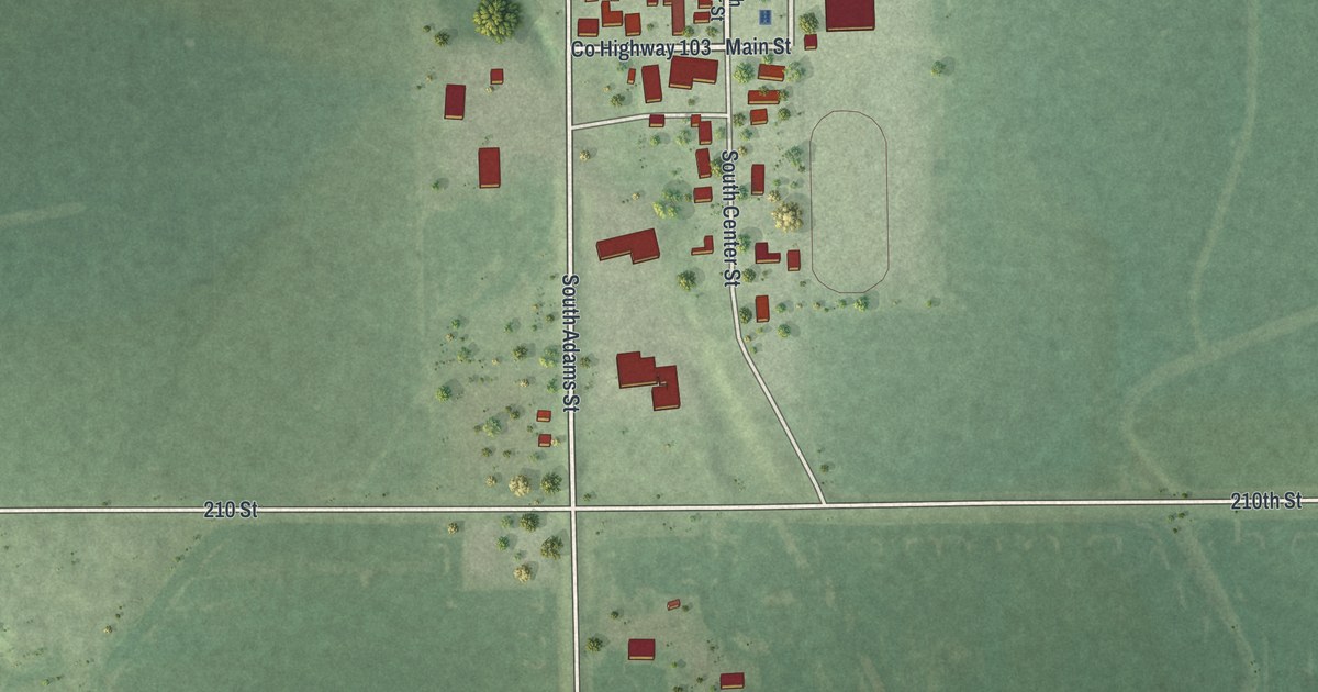 Map of Elkton, Minnesota in 2026