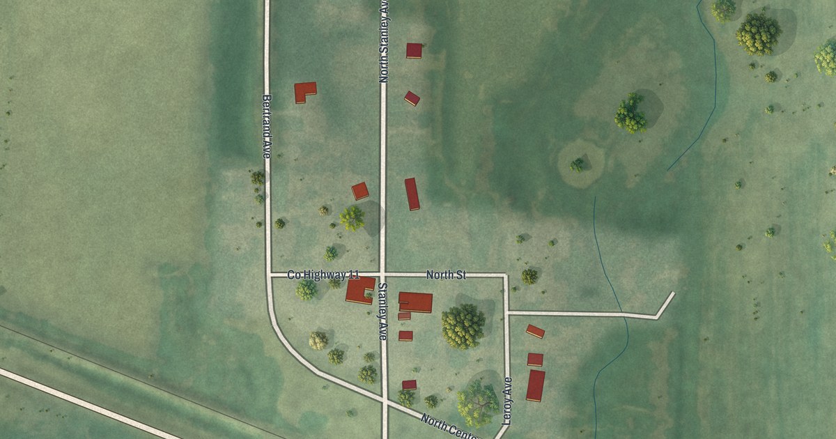 Map of Farwell, Minnesota in 2026