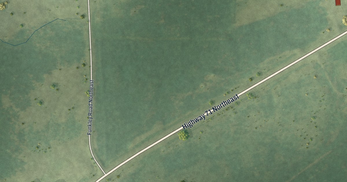 Map of Funkley, Minnesota in 2026