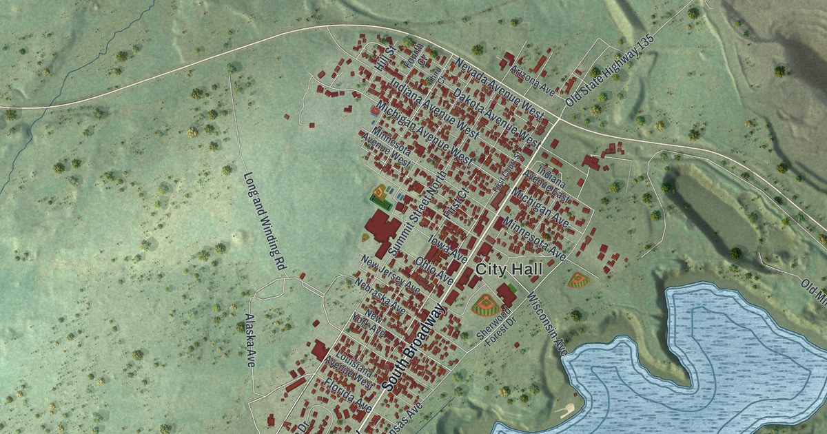 Map of Gilbert, Minnesota in 2026