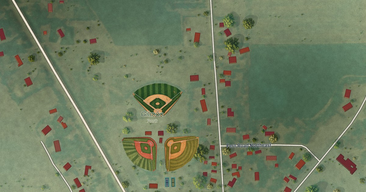 Map of Gilman, Minnesota in 2026