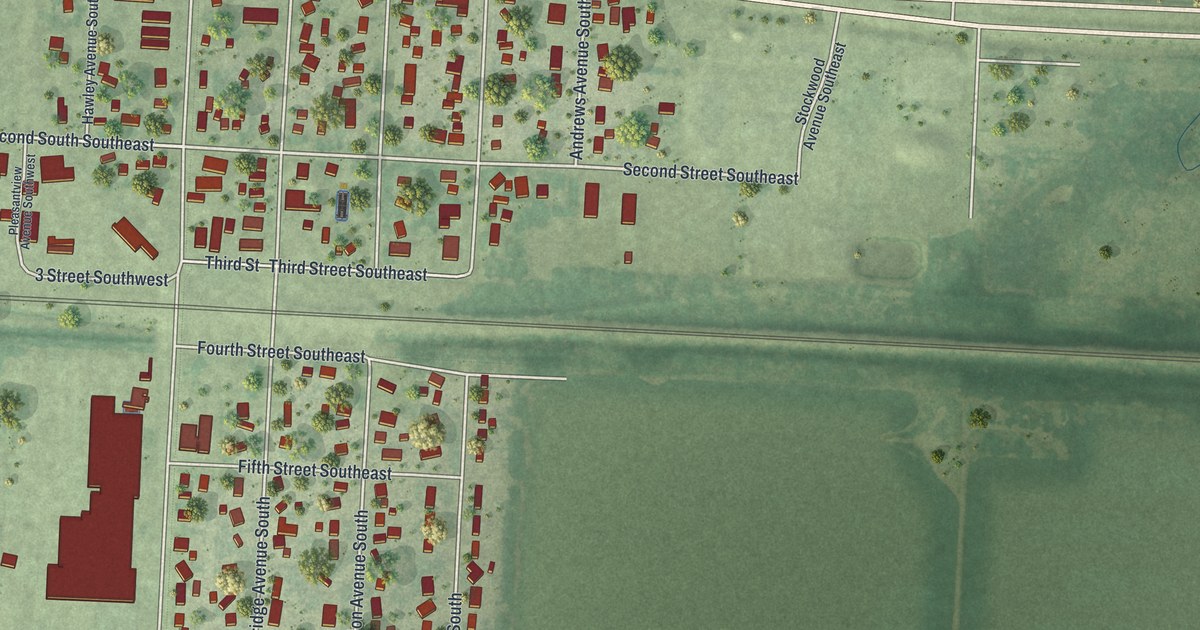Map of Glyndon, Minnesota in 2026