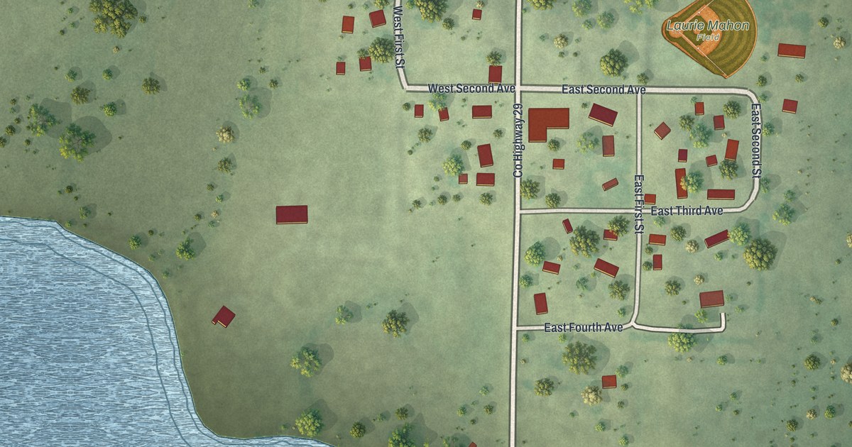 Map of Hadley, Minnesota in 2026
