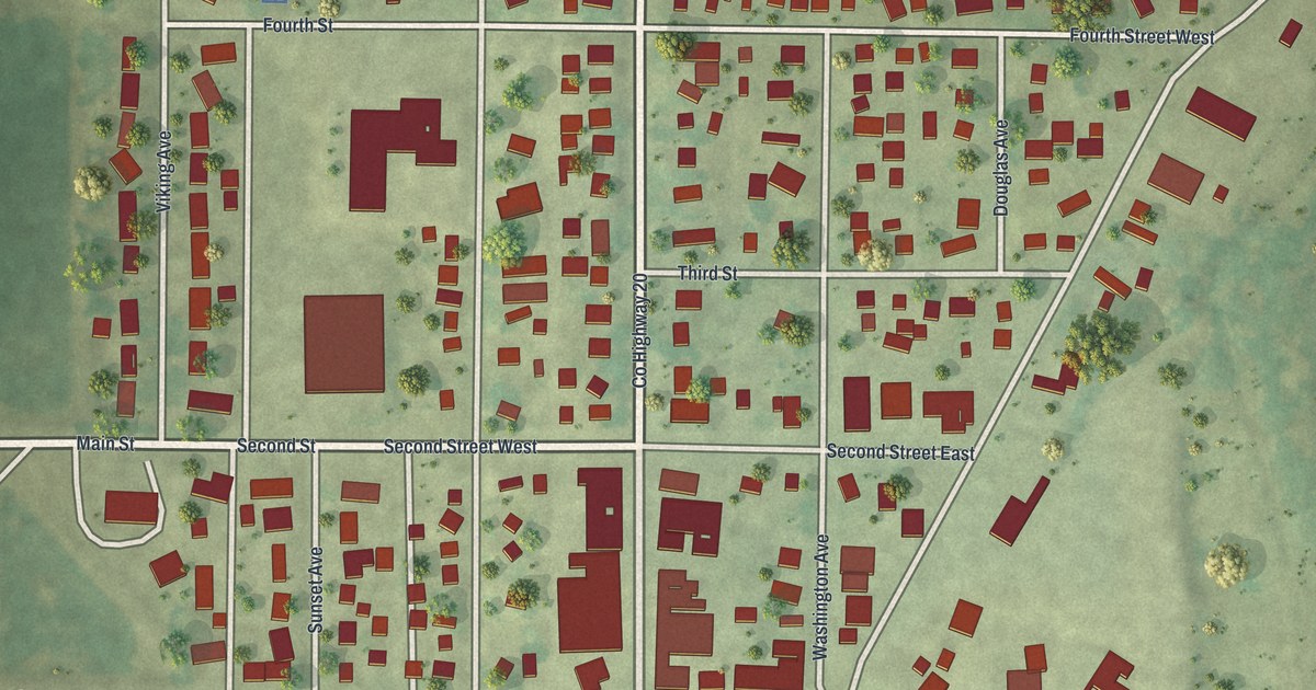 Map of Hanska, Minnesota in 2026