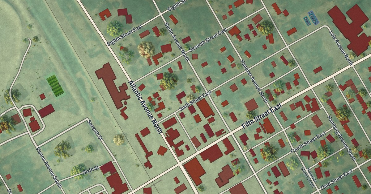 Map of Herman, Minnesota in 2026