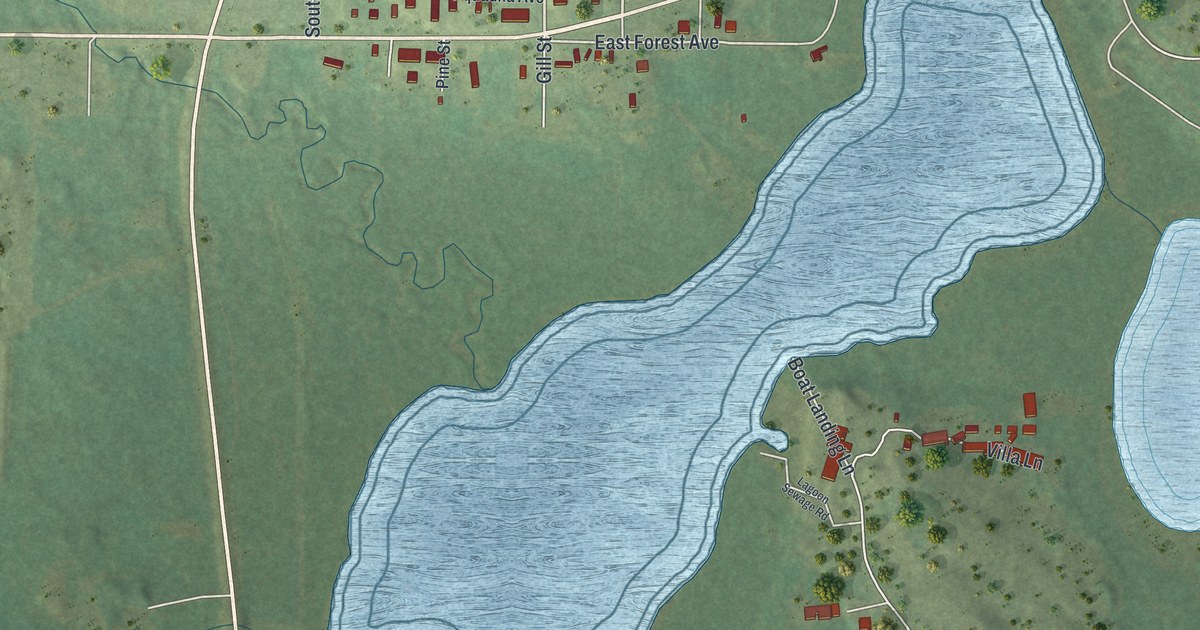 Map of Hill City, Minnesota in 2026