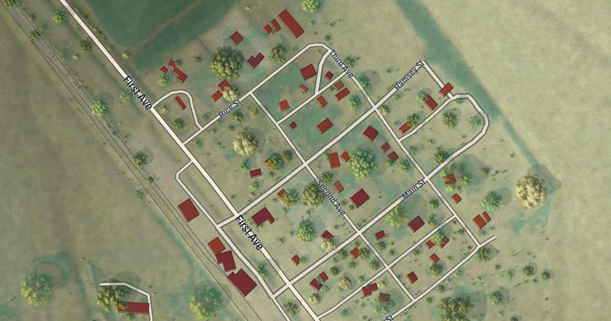 Map of Humboldt, Minnesota in 2026