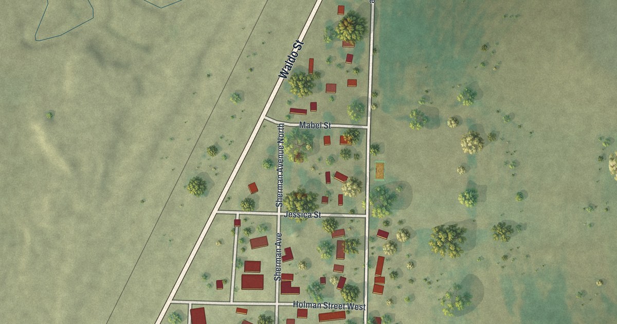 Map of Ihlen, Minnesota in 2026