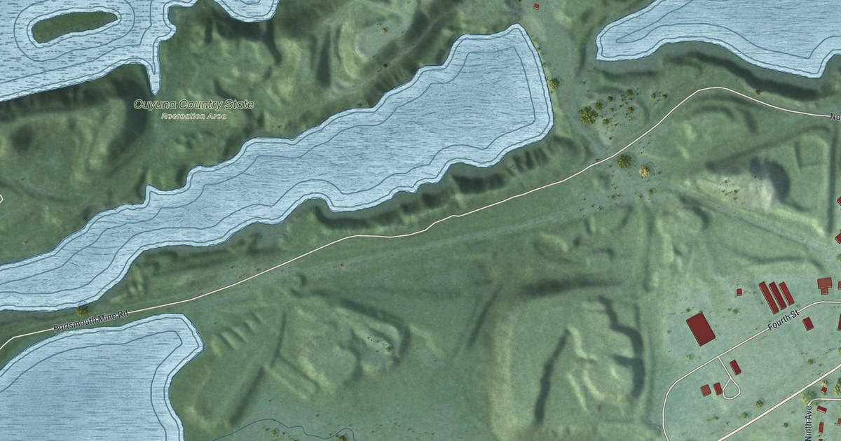 Map of Ironton, Minnesota in 2026
