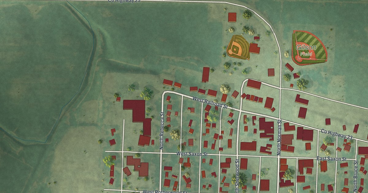 Map of Ivanhoe, Minnesota in 2026