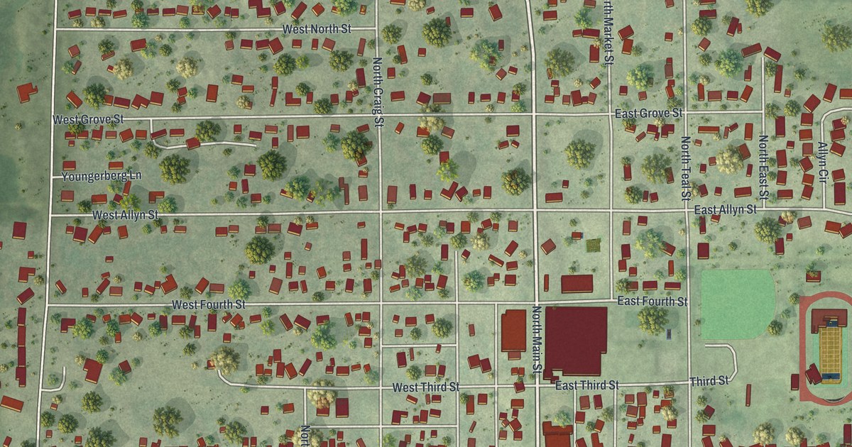 Map of Janesville, Minnesota in 2026