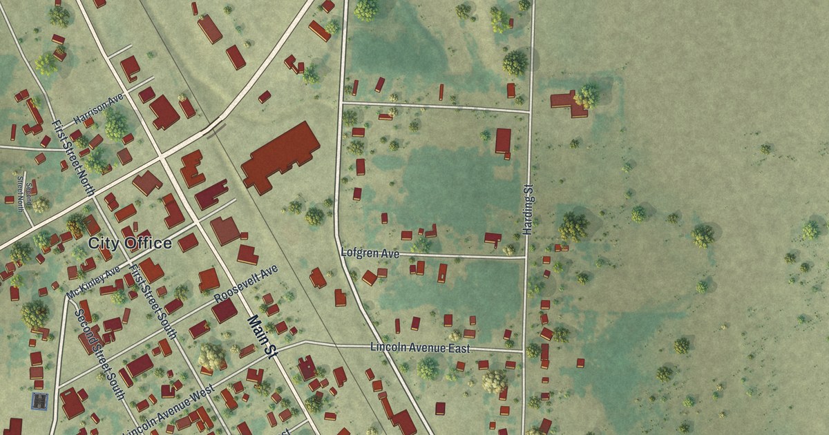 Map of Karlstad, Minnesota in 2026