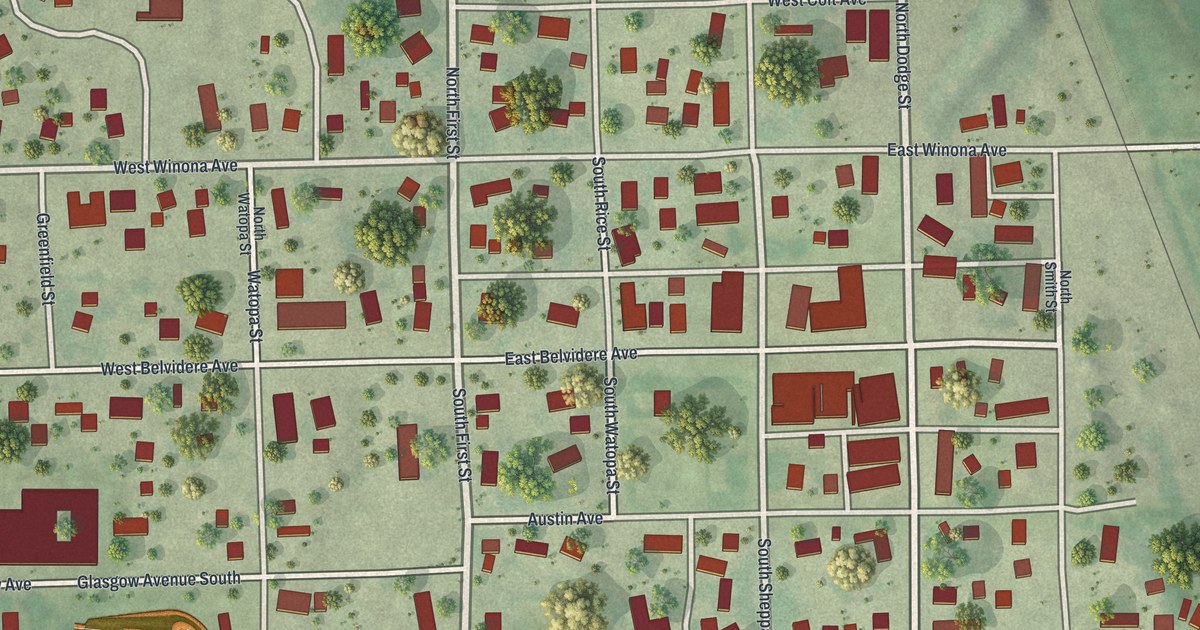Map of Kellogg, Minnesota in 2026