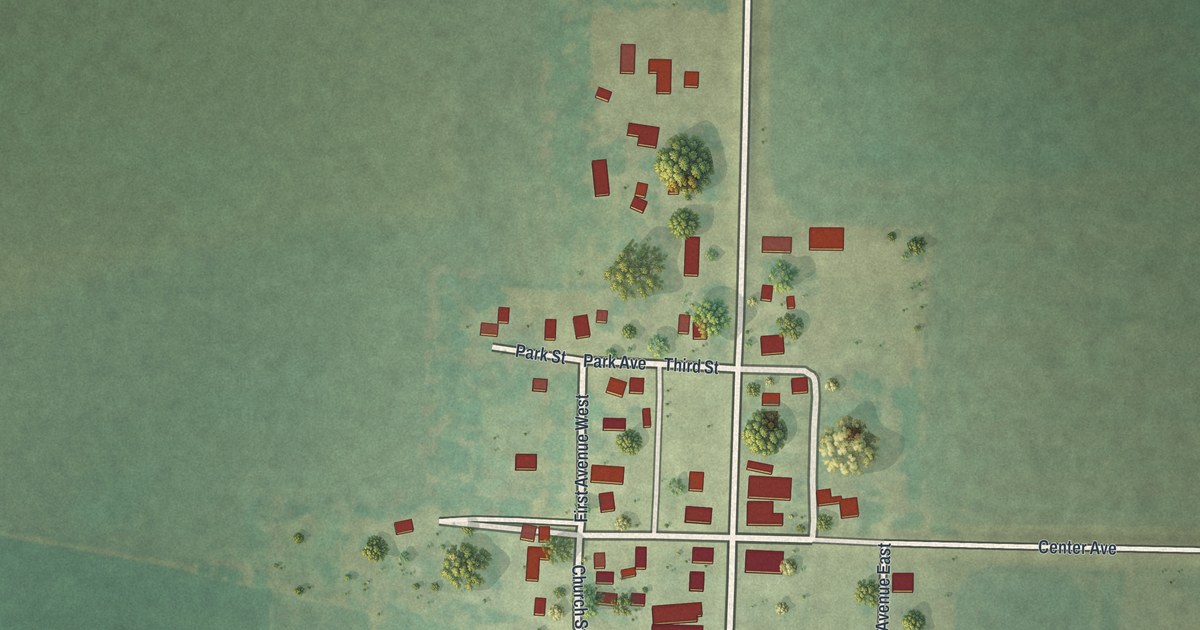 Map of Kenneth, Minnesota in 2026