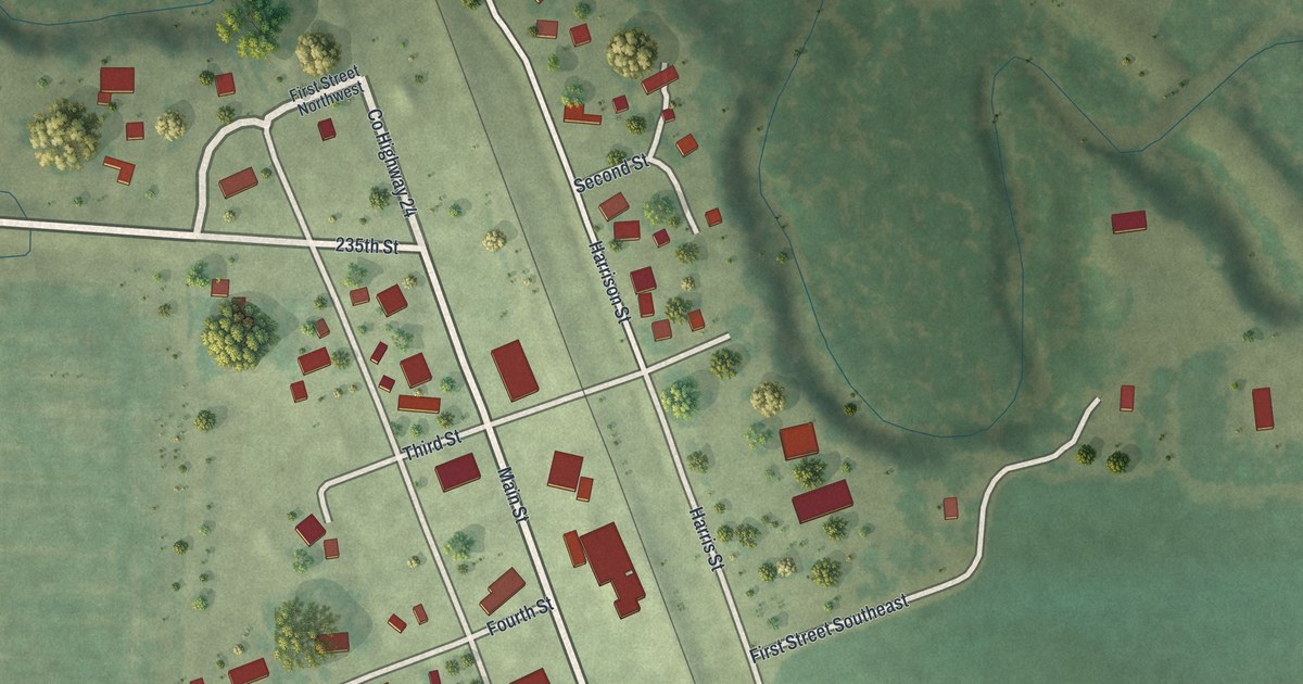 Map of Kent, Minnesota in 2026