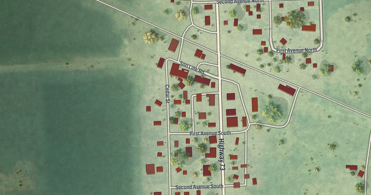 Map of Kettle River, Minnesota in 2026