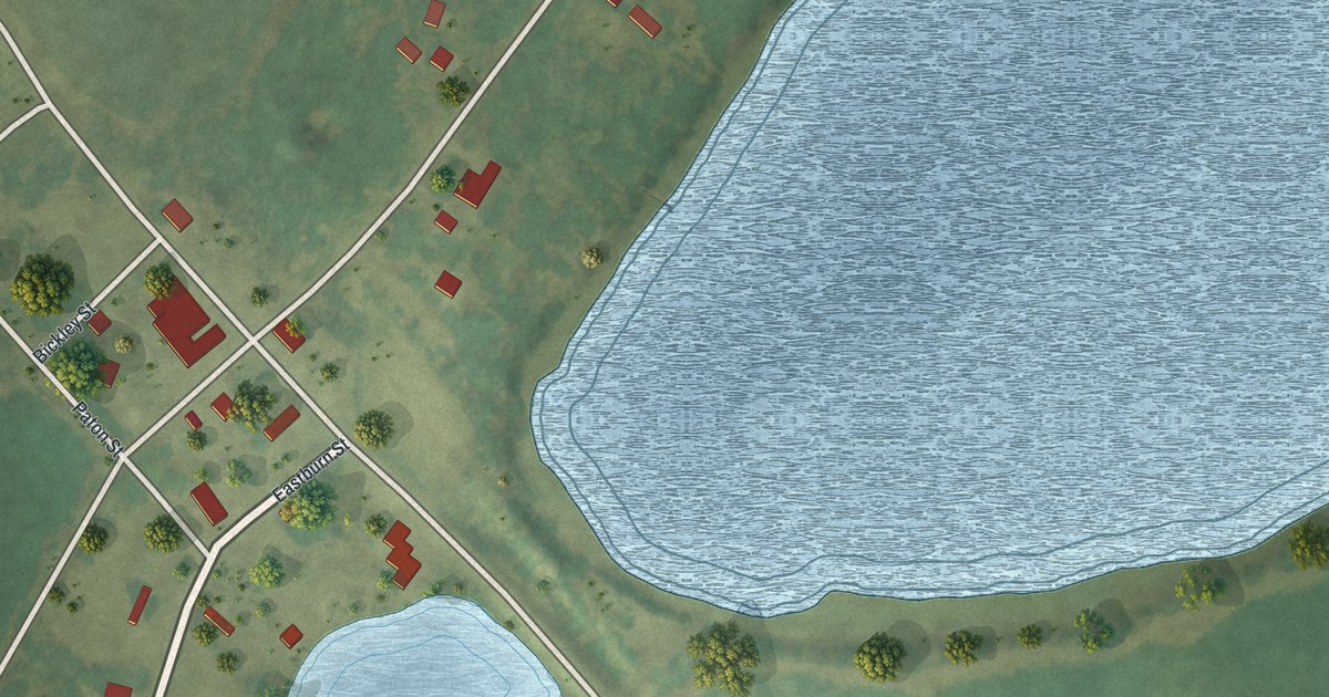 Map of Kinbrae, Minnesota in 2026