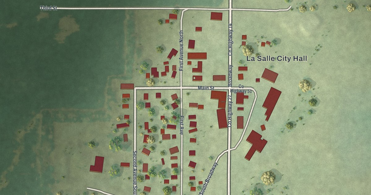 Map of La Salle, Minnesota in 2026
