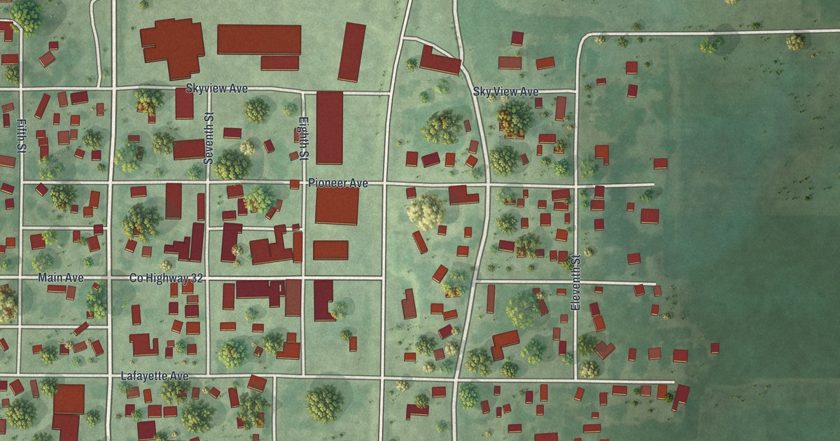 Map of Lafayette, Minnesota in 2026