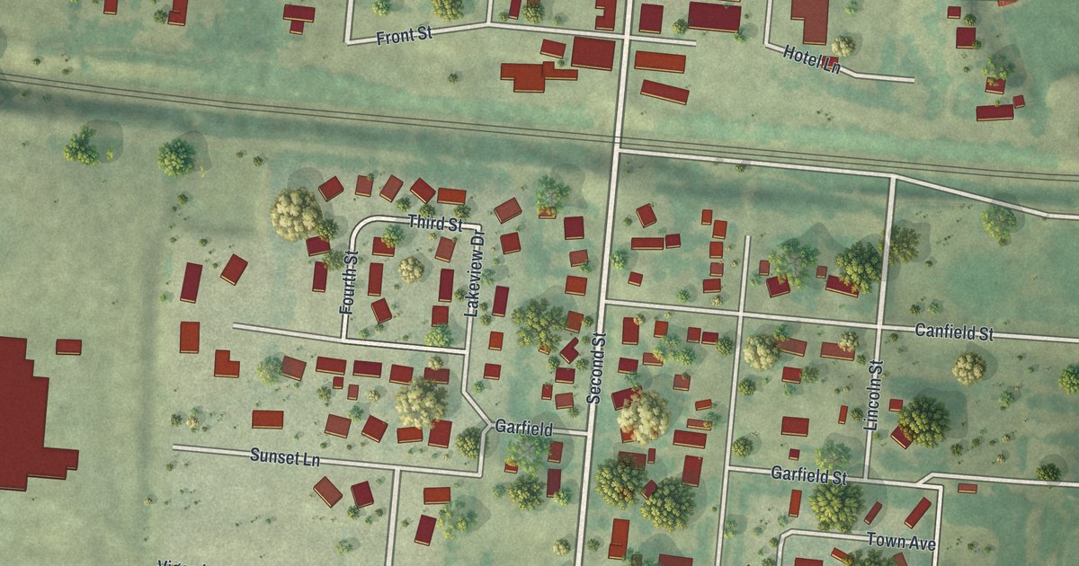 Map of Lake Park, Minnesota in 2026