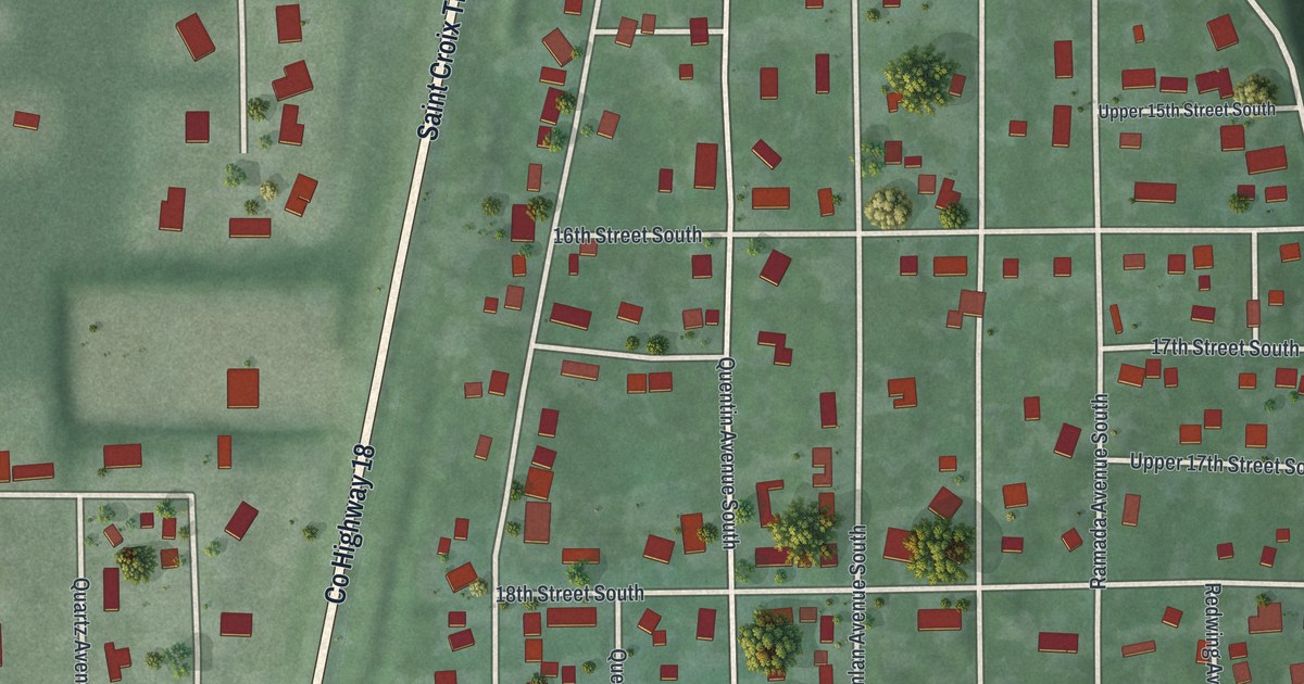 Map of Lake St. Croix Beach, Minnesota in 2026