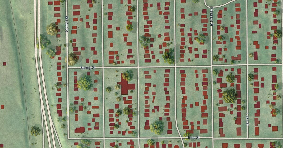 Map of Lauderdale, Minnesota in 2026