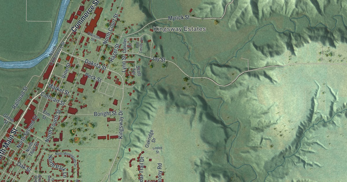 Map of Le Sueur, Minnesota in 2026