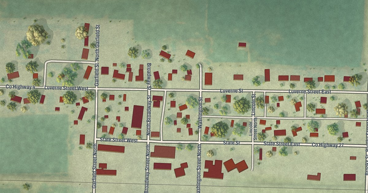 Map of Magnolia, Minnesota in 2026