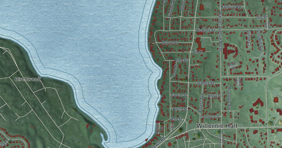 Map of Mahtomedi, Minnesota in 2026