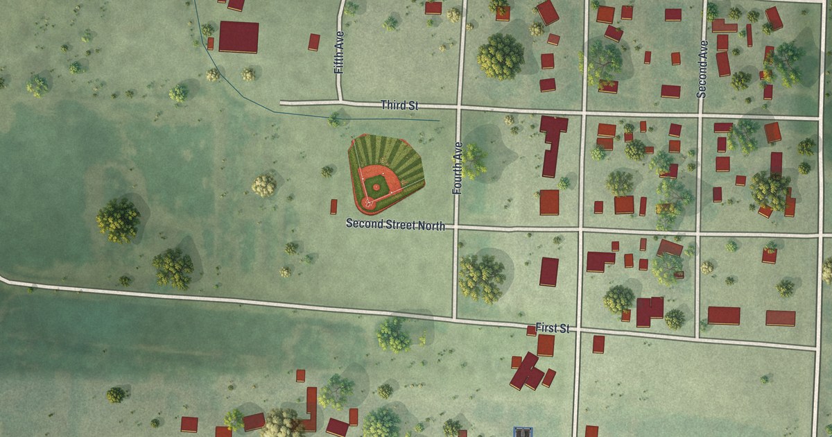 Map of Marietta, Minnesota in 2026