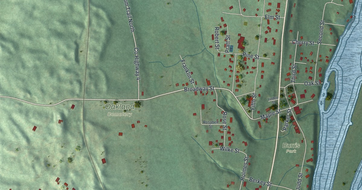 Map of Marine on St. Croix, Minnesota in 2026