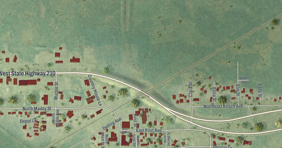 Map of McGregor, Minnesota in 2026