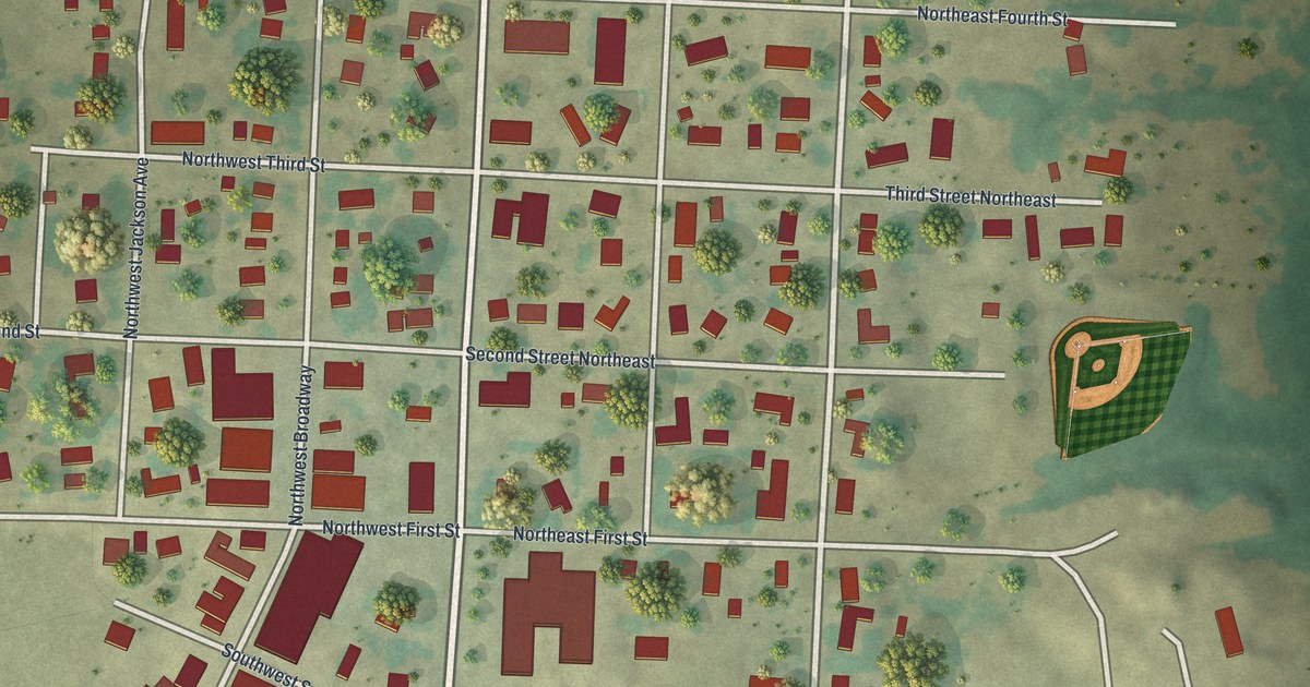 Map of McIntosh, Minnesota in 2026