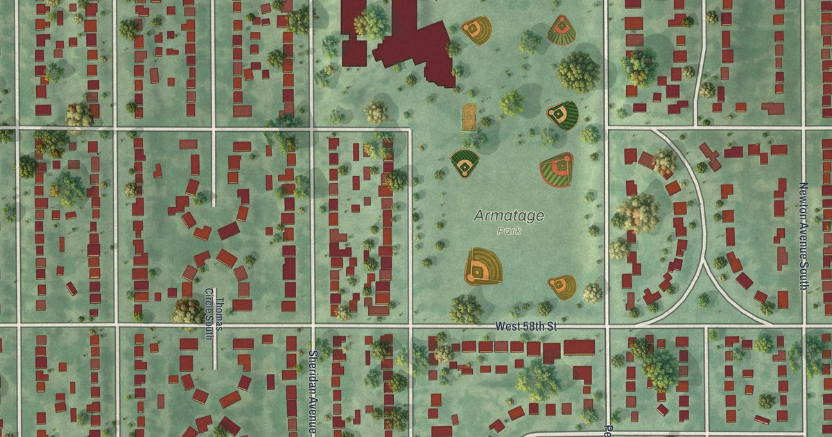 Map of Armatage, Minnesota in 2026