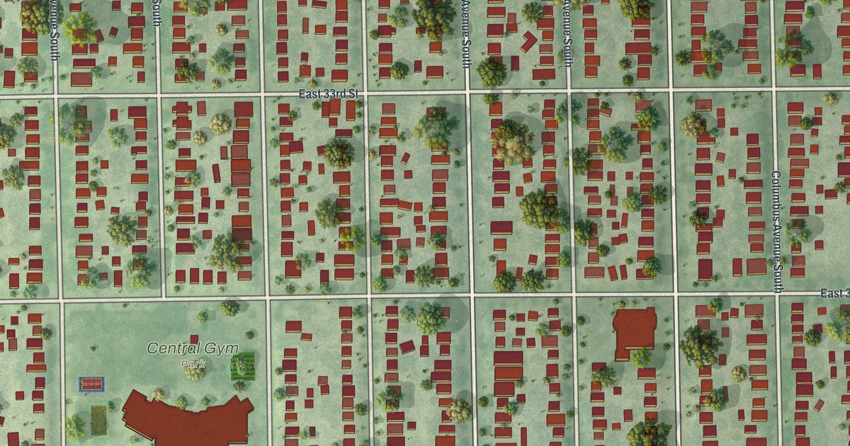 Map of Central, Minnesota in 2026
