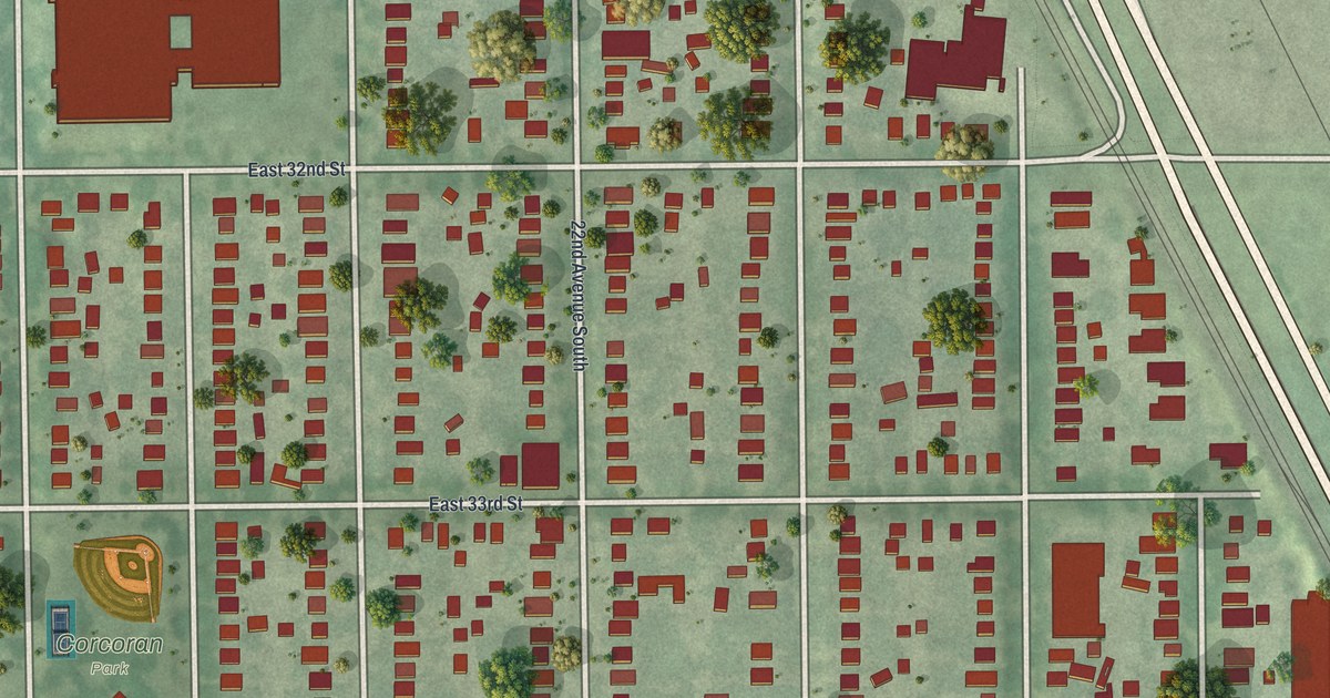 Map of Corcoran Official Neighborhood, Minnesota in 2026