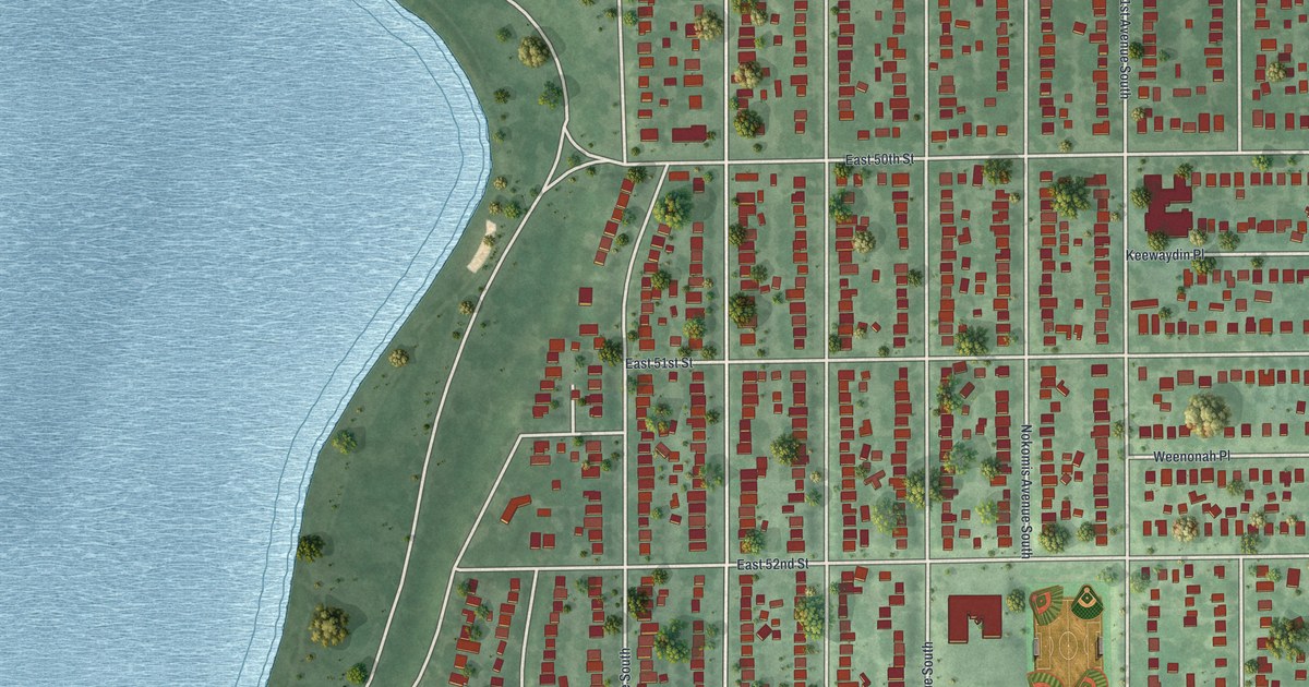 Map of Keewaydin, Minnesota in 2026