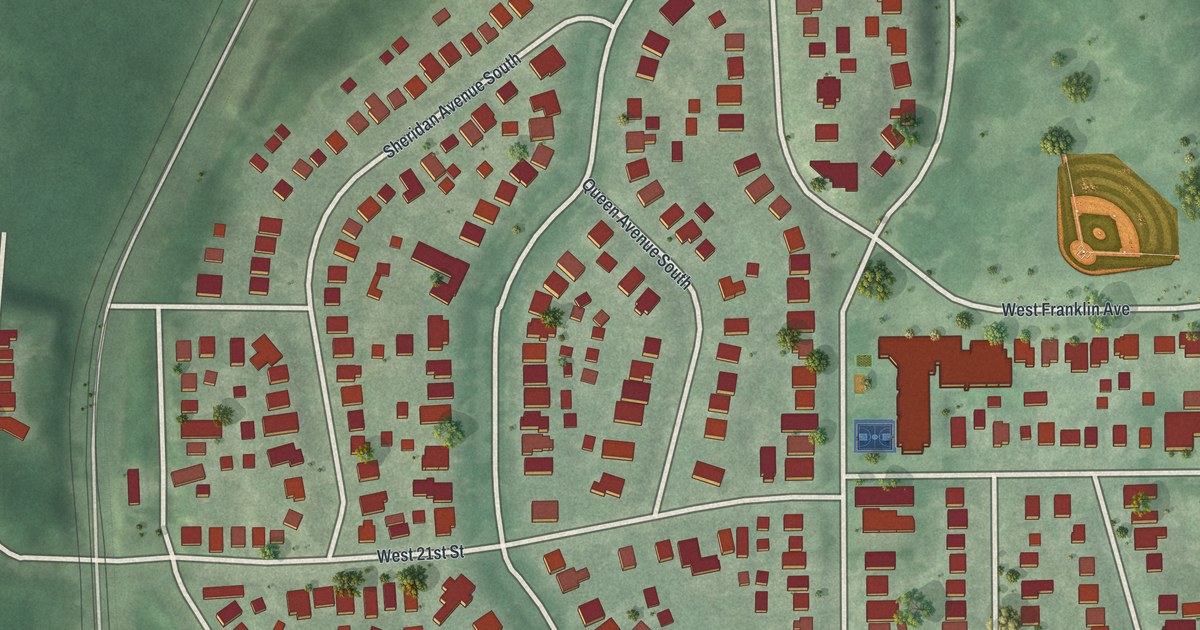 Map of Kenwood, Minnesota in 2026