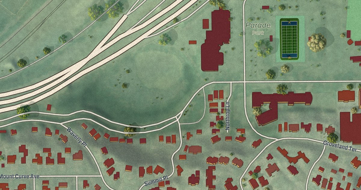 Map of Lowry Hill, Minnesota in 2026