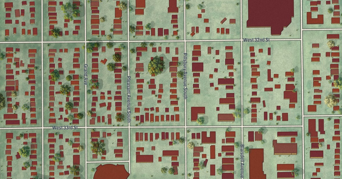 Map of Lyndale, Minnesota in 2026