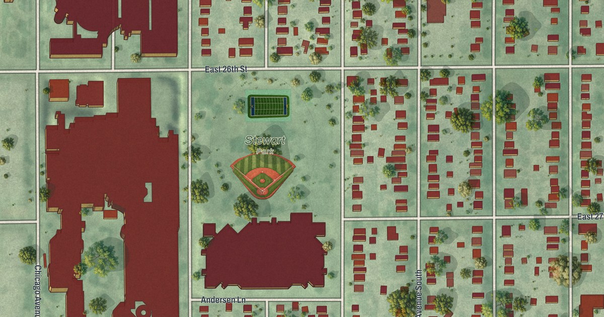 Map of Midtown Phillips, Minnesota in 2026