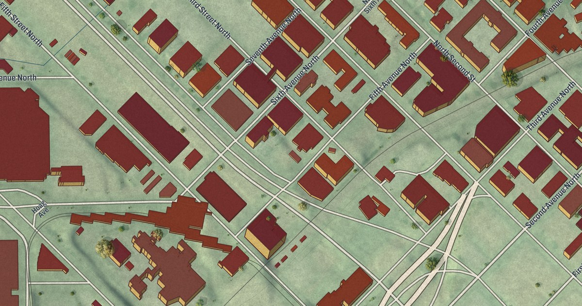 Map of North Loop, Minnesota in 2026