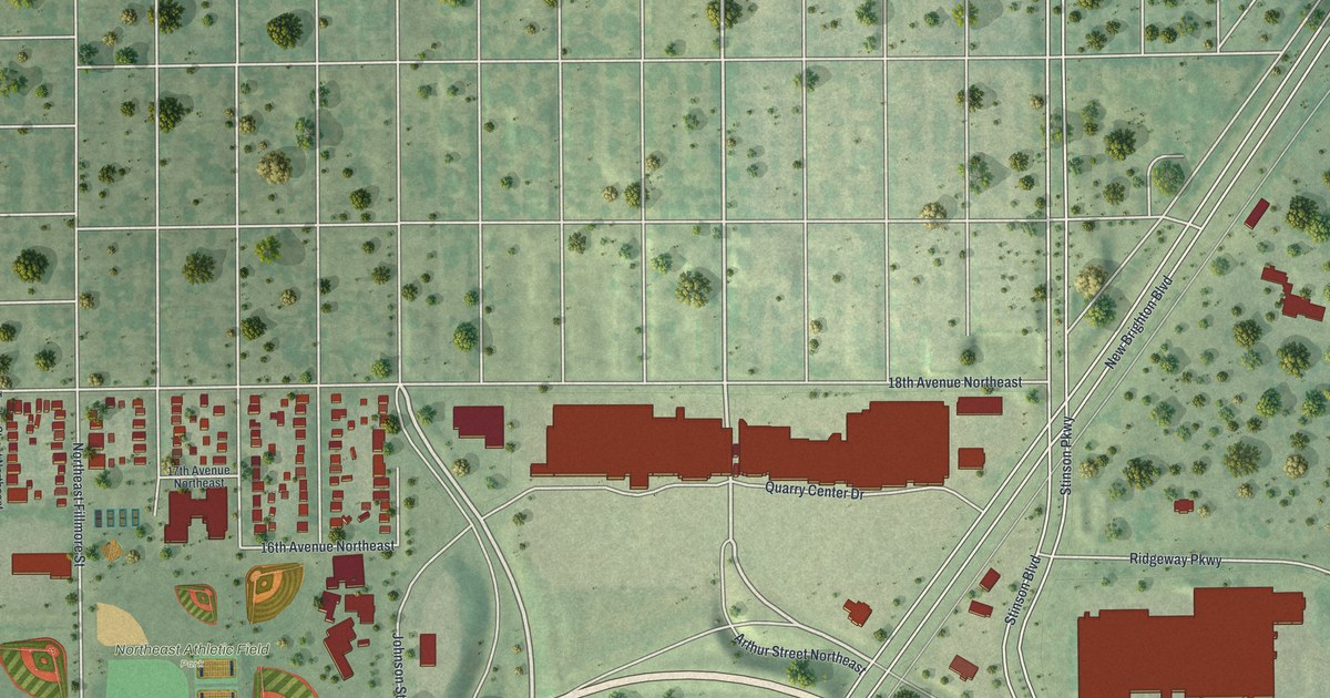 Map of Northeast Park, Minnesota in 2026