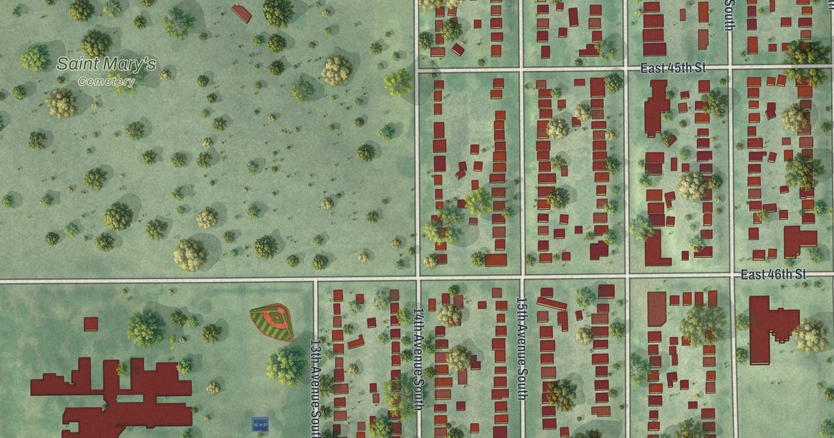 Map of Northrop, Hennepin County, Minnesota in 2026