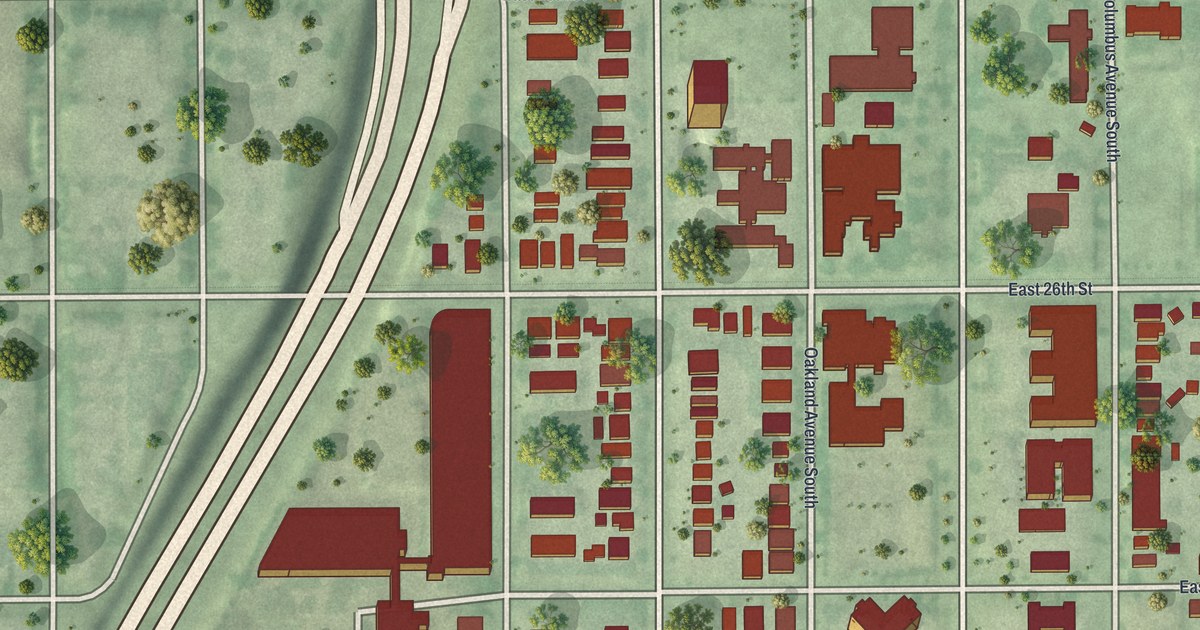 Map of Phillips West, Minnesota in 2026