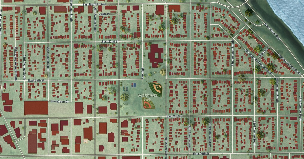 Map of Seward, Minnesota in 2026