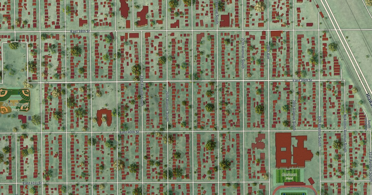 Map of Standish, Minnesota in 2026