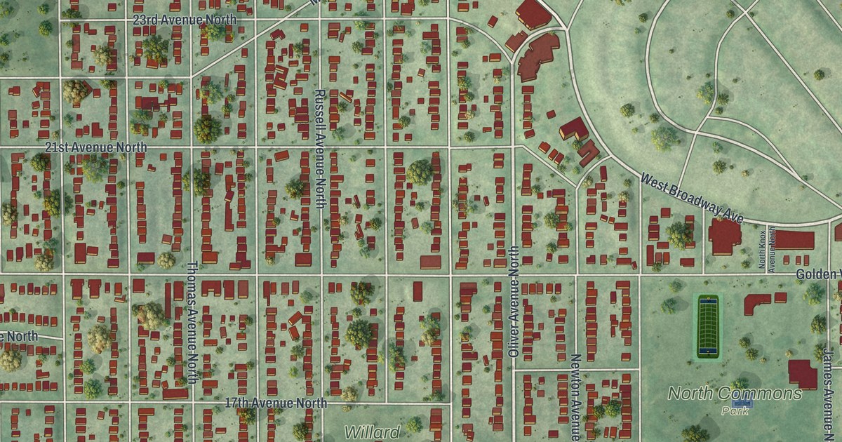 Map of Willard – Hay, Minnesota in 2026